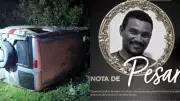 Professor de 37 anos morre em acidente na PI-465; motorista foge e é procurado