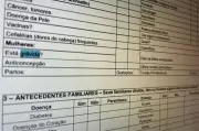 Questionário para professoras em Santa Maria investigado por perguntas sobre TPM e gravidez