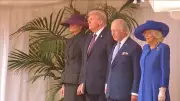 Rei Charles 3º e rainha Camilla chegam aos EUA para visita histórica de 250 anos