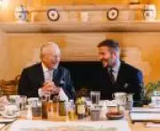 Rei Charles III e David Beckham unem forças em projeto de jardinagem sustentável