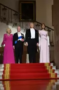 Rei Charles III e rainha Camilla jantam com Trump e Melania na Casa Branca