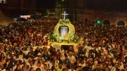 Romaria dos Homens reúne 1,2 milhão de fiéis sob chuva na Festa da Penha no ES