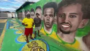 Rua da Copa em Macaíba já está pintada para a Copa do Mundo 2026