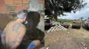 Suposto dono de sítio com 700 kg de drogas é preso no Maranhão após tentativa de fuga