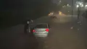 Temporal causa alagamentos e deixa vítimas ilhadas em Uberlândia