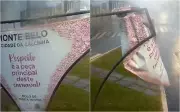 Temporal de 20 minutos derruba 'calcinha gigante' e causa estragos em Monte Belo (MG)