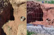 Trabalhador de 59 anos é soterrado em vala às margens da BR-116 em Muriaé