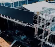 Trabalhador morre durante montagem de palco da Expogrande em Campo Grande