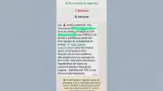 TRE-MG alerta sobre golpe com mensagens falsas sobre título de eleitor irregular