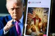 Trump publica nova imagem de IA com Jesus após polêmica com papa Leão XIV