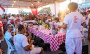 Unidos pelo Samba celebra teatro feirense com roda e exposições no Centro de Convenções
