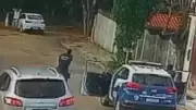 Vídeo flagra prisão de homem que atirou e matou casal em briga de trânsito em Sorocaba