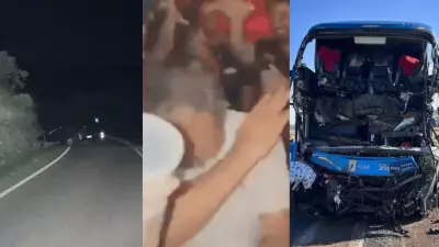 Acidente com caminhão e vídeo de pai em bar universitário marcam a semana