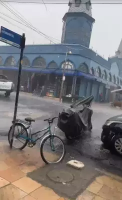 Alerta de chuvas e alagamentos em Belém nesta terça-feira