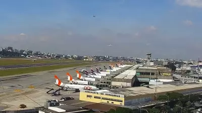 Aviões da Gol e Azul evitam colisão por 22 metros em Congonhas