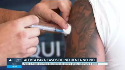 Baixa cobertura vacinal acende alerta com alta de casos de gripe no Rio