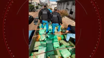 Casal é preso com 2,3 toneladas de maconha em caminhão no PR
