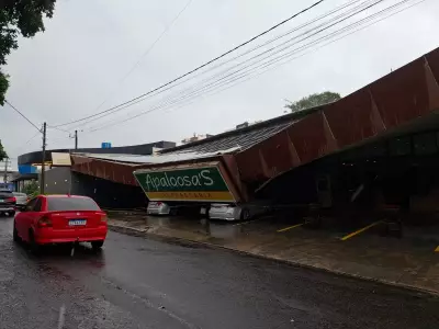 Chuva intensa causa alagamentos, queda de árvores e danos em Bauru