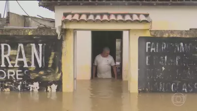 Chuvas intensas na Paraíba deixam desabrigados e inundações em várias cidades