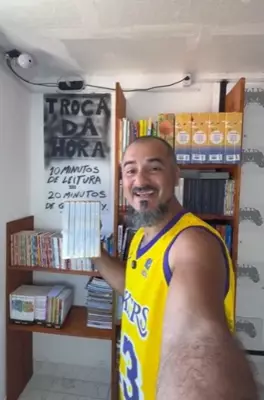 Clube do livro em Itatiaia: leitura vira moeda de troca por videogame