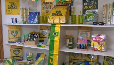 Comerciantes de Campinas apostam em produtos da Copa do Mundo para aumentar vendas