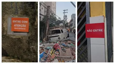 Defesa Civil vistoria 105 imóveis e mantém 19 interditados após explosão no Jaguaré