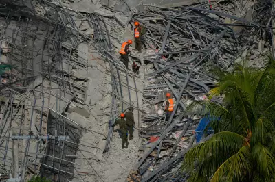 Desabamento de hotel nas Filipinas deixa 3 mortos e 17 desaparecidos