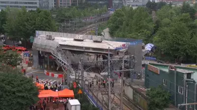 Desabamento de viaduto em Seul deixa três mortos e quatro feridos