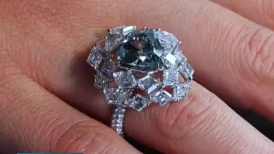 Diamante raro Ocean Dream pode ser vendido por mais de R$ 70 milhões