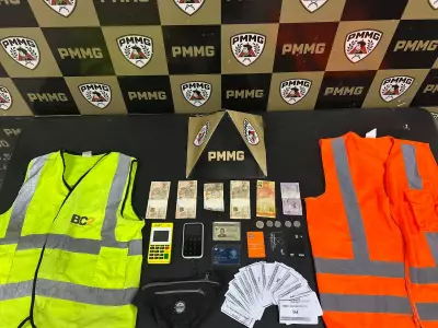 Dupla é presa por golpe do estacionamento falso em Uberlândia