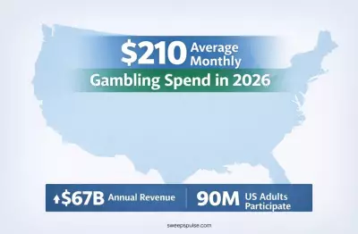 Fenômeno dos jogos de azar em 2026: gastos mensais atingem US$ 210