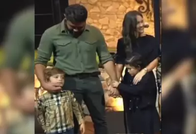 Filha de Henrique demonstra ciúmes dos pais em leilão e viraliza