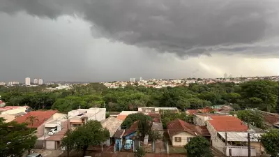 Fim de semana de frio e chuva no Paraná; alerta de tempestade atinge 210 cidades