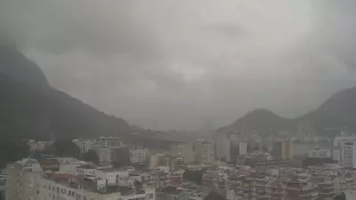 Frente fria derruba temperaturas e traz chuva a todo o RJ
