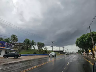 Frente fria traz chuva forte e ventos ao Vale do Paraíba neste domingo