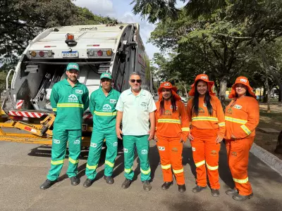 Garis do DF revelam rotina e desafios da limpeza urbana