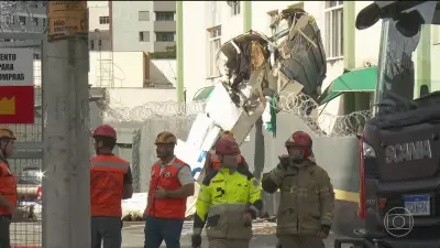 Globocop flagra queda de monomotor em BH; piloto e 2 passageiros morrem