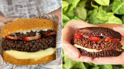 Hambúrguer doce de brigadeiro viraliza e dobra faturamento de confeitaria em Rio Preto