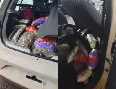 Homem é preso com 184 kg de drogas em carro furtado com placa falsa em SP