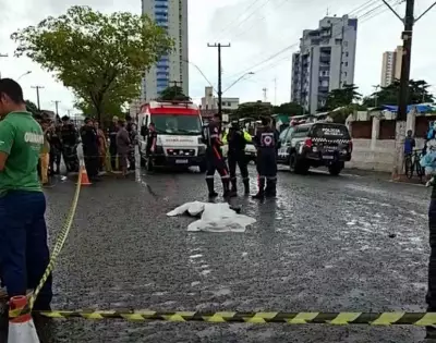 Idosa de 61 anos é atropelada por ônibus na faixa de pedestres em Santarém