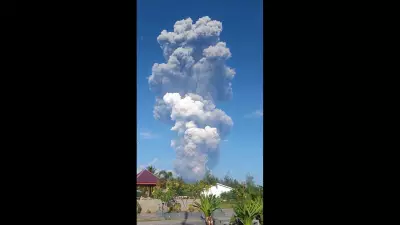 Indonésia localiza 2 singapurenses após erupção do Monte Dukono