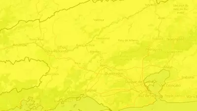 Inmet emite alerta amarelo de chuvas intensas para 24 cidades do Sul do RJ e Costa Verde
