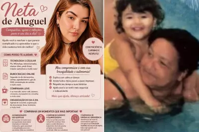 Jovem transforma luto da avó em projeto 'neta de aluguel' em SP