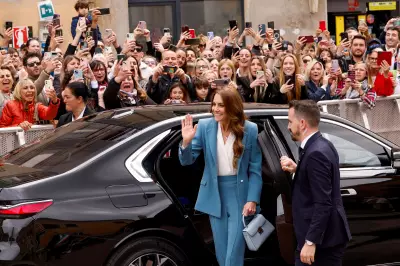 Kate Middleton chega à Itália em primeira viagem oficial após diagnóstico de câncer