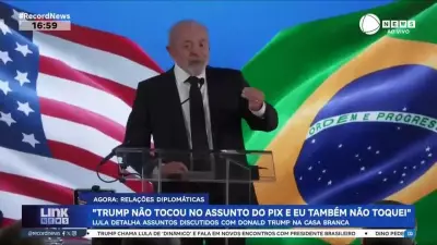 Lula afirma que Trump não mencionou Pix em reunião na Casa Branca