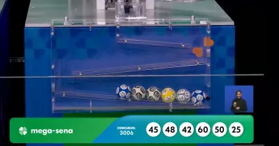 Mega-Sena concurso 3005 sorteia R$ 43,6 milhões; veja números