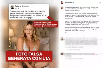 Meloni denuncia deepfake de lingerie e alerta sobre riscos da IA