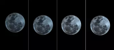 Microlua: professor da Unesp registra lua cheia menor e menos brilhante
