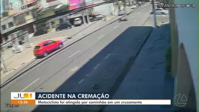 Motociclista e filho de 3 anos ficam feridos em acidente no bairro da Cremação, em Belém