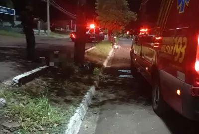 Motociclista morre após traumatismo craniano em acidente em Corumbá
